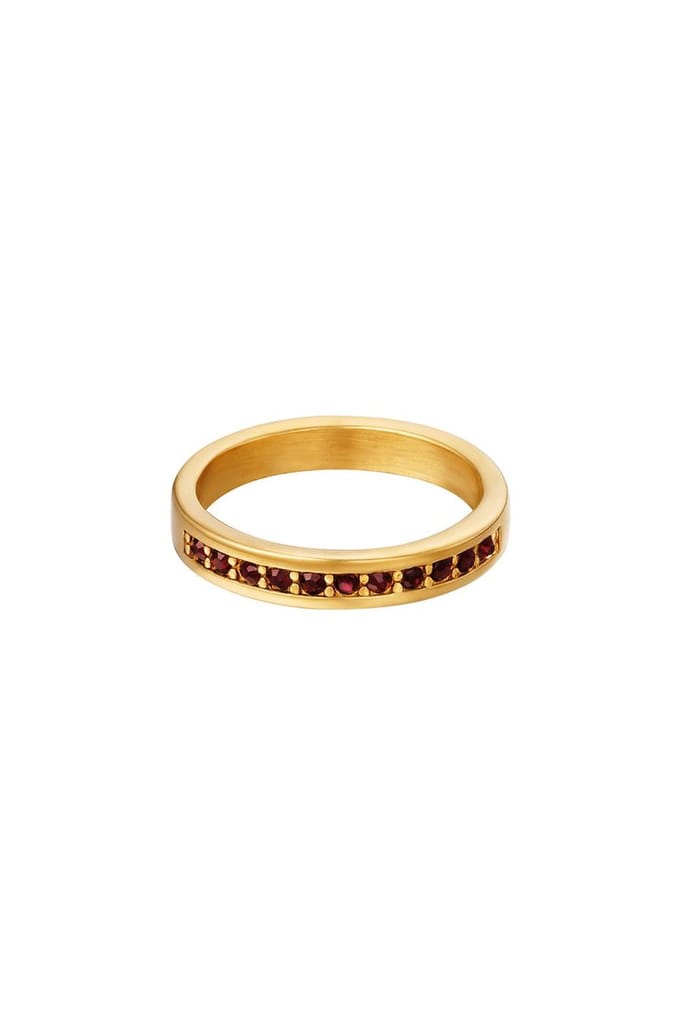 Ring with small stones- Maat 17-yehwang- Cadeau voor haar