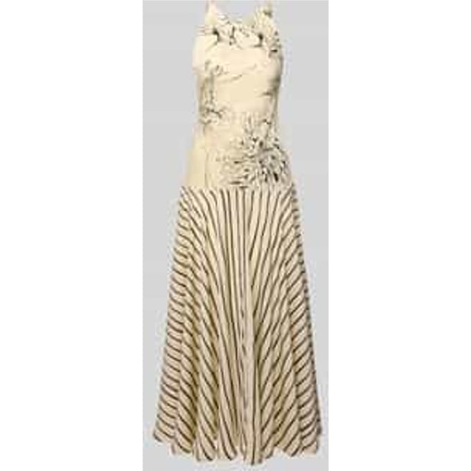 Maxi-jurk in all-over look model 'MILLE'