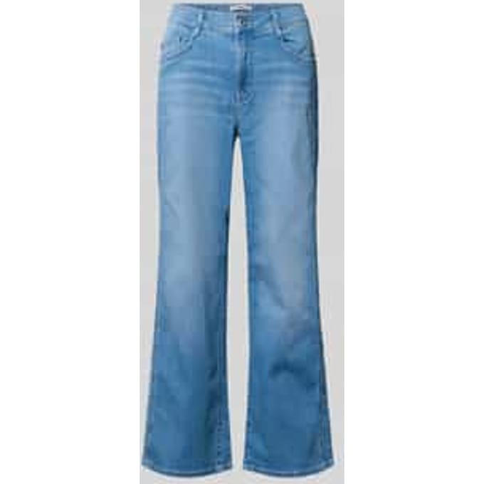 Brax Dames Culotte  Style MAINE S USED LIGHT BLUE, denim lichtblauw, maat 44