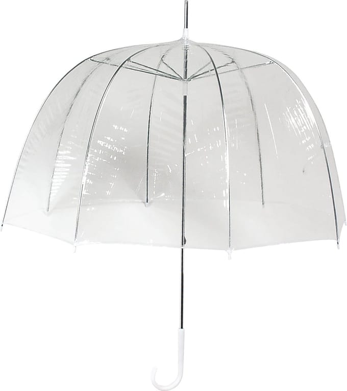 Paraplu - Koepelparaplu Transparant - Koepelparaplu PVC Diameter 76 cm
