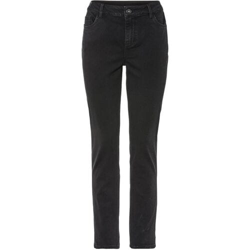 ESMARA Dames jeans - Slim Fit (Zwart, 34, lang)