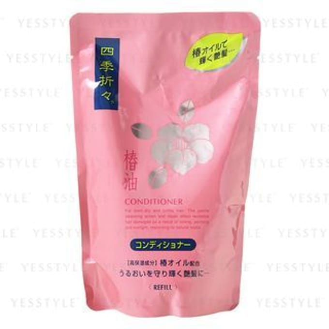 KUMANO COSME - Shikioriori Tsubaki Oil Conditioner Refill - 450ML