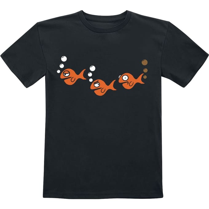 Tierisch - Fun T-shirt - Ooops! - 104 tot 164 - voor Kinderen - zwart