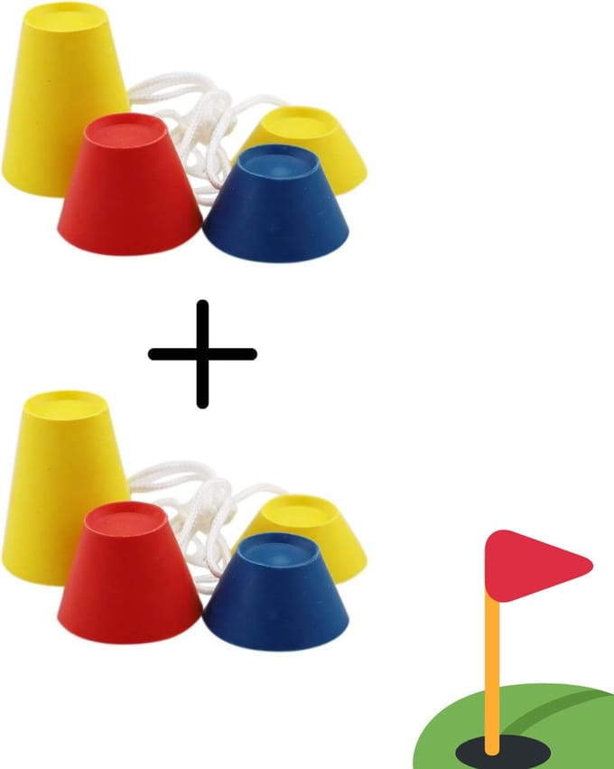 Wintertee Golf - 2 stuks - Golftee - Golfaccesoires - Winter tees golf - Golfset - Golftrainingsmaterialen - Golf Cadeau
