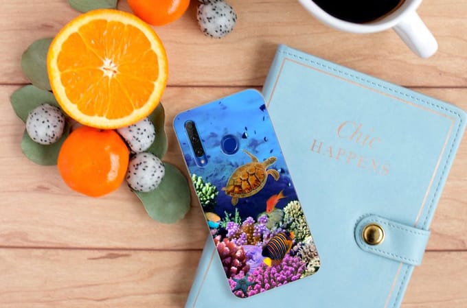 Honor 20 Lite TPU Hoesje Vissen