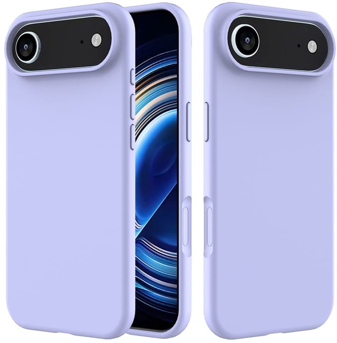 Shockproof Backcover - Liquid Silicone Soft Hoesje - Geschikt voor: iPhone Air - Lila