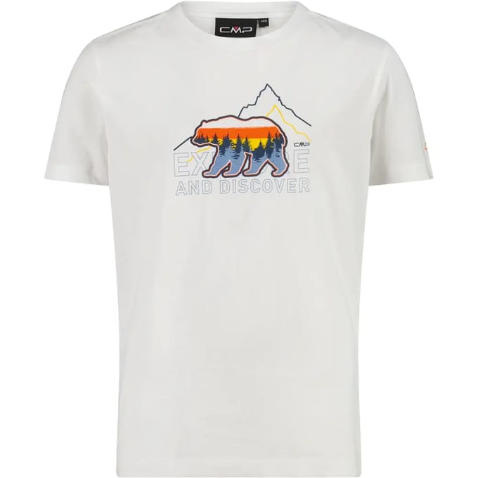 T-shirt van biologisch katoen kind CMP