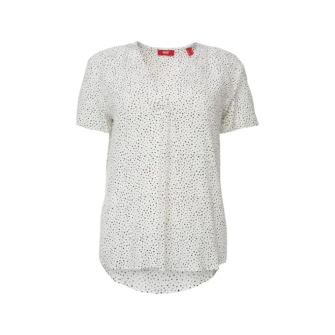 Damesblouse met v-hals Esprit