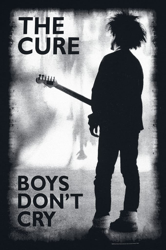 The Cure T-shirt - Boys Don't Cry - S tot 4XL - zwart