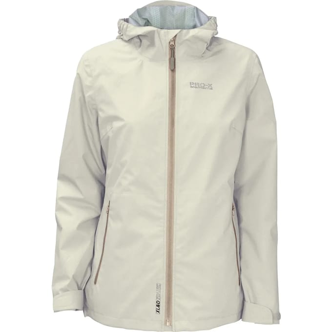 Pro-x Elements Outdoorjas Kim Dames Polyamide Beige Maat 46