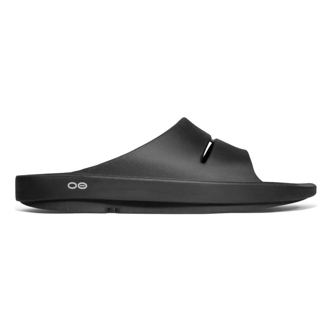Oofos Ooahh Slipper - Heren rubberen sandalen - Black