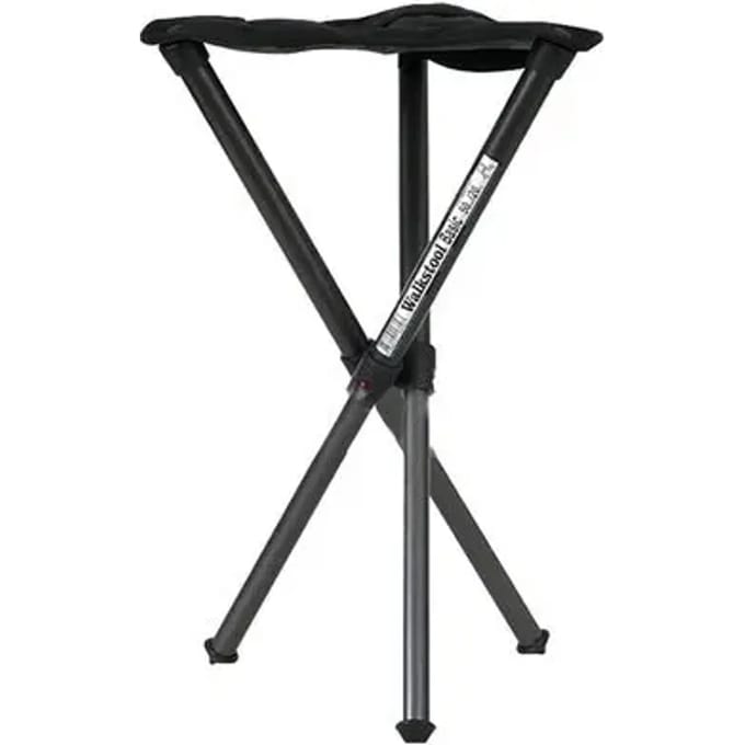 Walkstool 3-poots Krukje - Basic 50cm - Verstelbaar - Antraciet