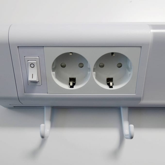 Müller-Licht Melo Plug LED-onderbouwlamp LED LED vast ingebouwd 15 W Neutraalwit Wit
