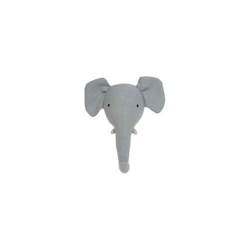 Prénatal muurkop olifant Grey unisex