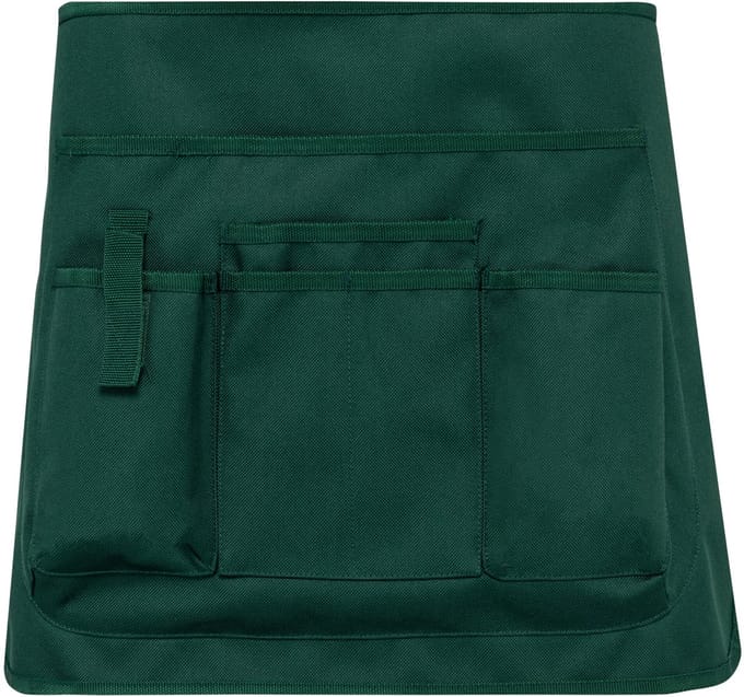 Schort/Tuniek/Werkblouse Unisex One Size WK. Designed To Work Bottle Green 100% Polyester