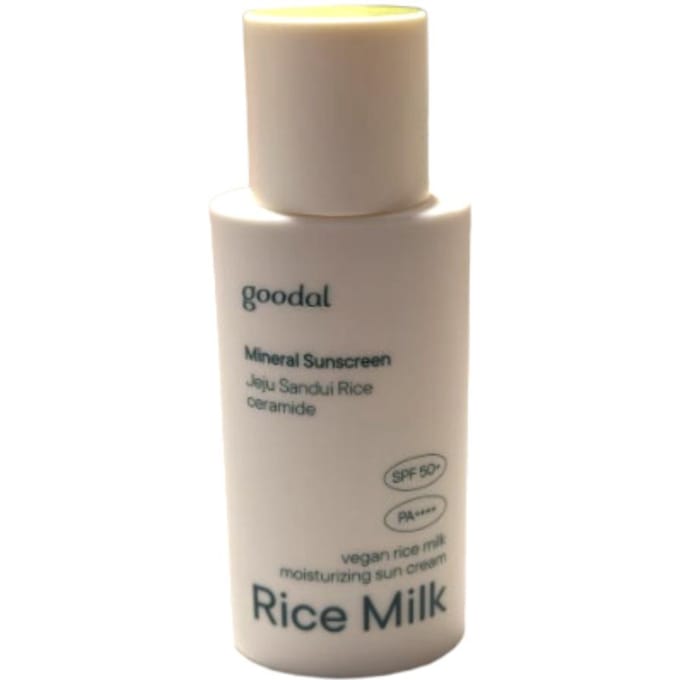 Goodal - Vegan Rice Milk Moisturizing Sun Cream 50ml white