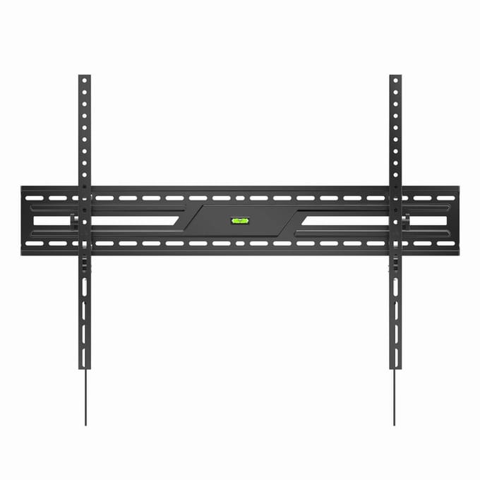Gembird mounting kit - for LCD display - tilt - fine texture black - Max 75 kg - recommended for 100"