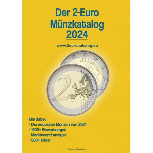 Der 2 Euro Münzkatalog 2024 - Thomas Venneker