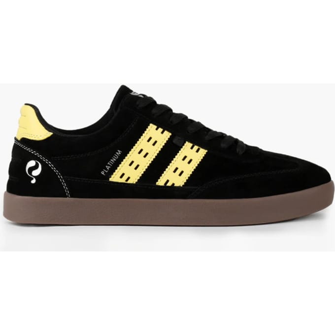 Heren Sneaker Platinum - Zwart/Lichtgeel