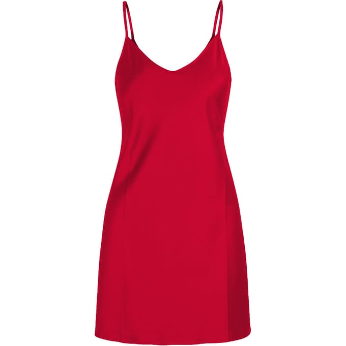 LingaDore Satin Chemise Rood - Maat M