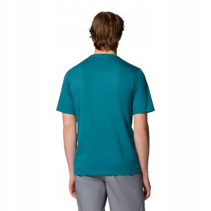 Columbia Heren Basis Logo T-Shirt (Blauw)