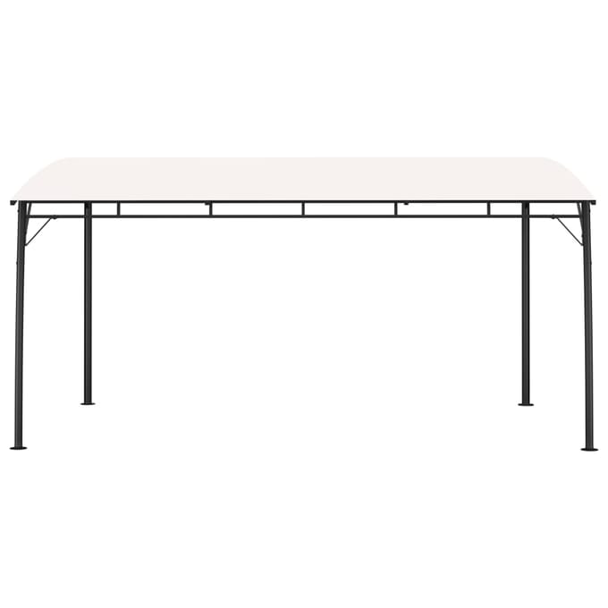 vidaXL - Zonneluifel - 4x3x2,55 - m - crèmekleurig