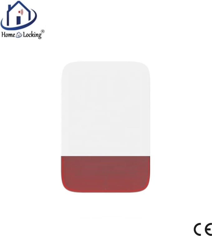 Home-Locking buiten/binnen sirene (alleen voor alarmsystemen ST01). SBU-030ST