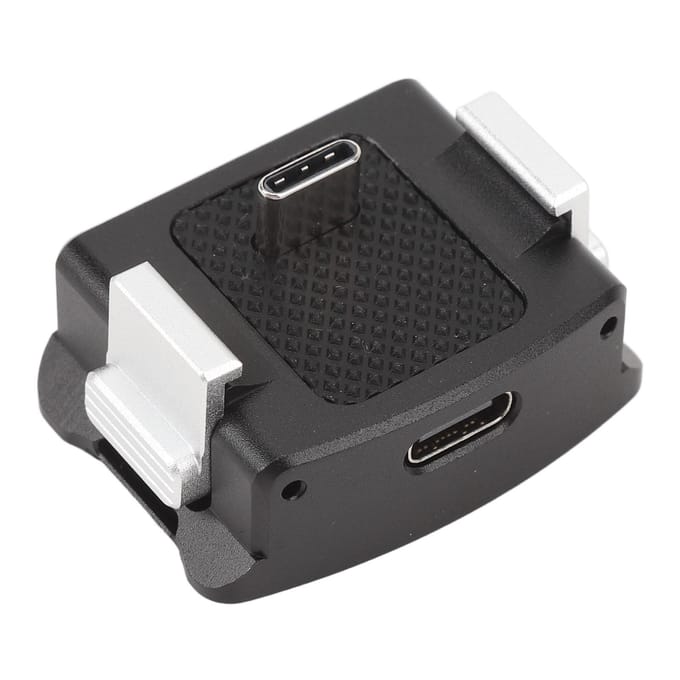 Sportcamera Oplaadadapter Basis Snelontgrendeling Type C Oplaadstation met 14 Montageadapter voor gray