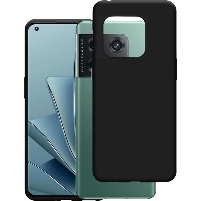 Just in Case OnePlus 10 Pro Siliconen (TPU) Hoesje Black