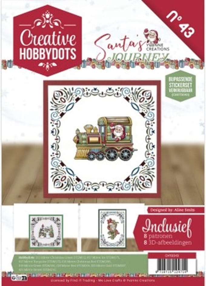 Creative Hobbydots 43 - Yvonne Creations - Santa's Journey