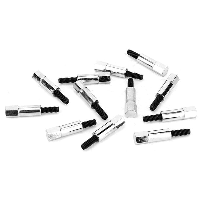 12 stuks Chrome Kleppendeksel Boutenset Geschikt voor FORD 289 302 351W