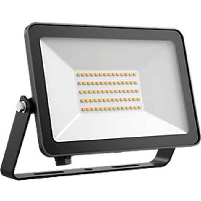Dotlux LED-spot FLOORslim 50 W, 4000 K, IP65, zwart