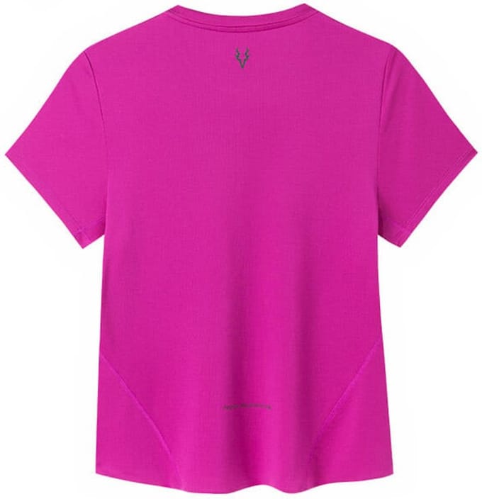 Anta Running T-shirt Met Korte Mouwen Roze M Vrouw