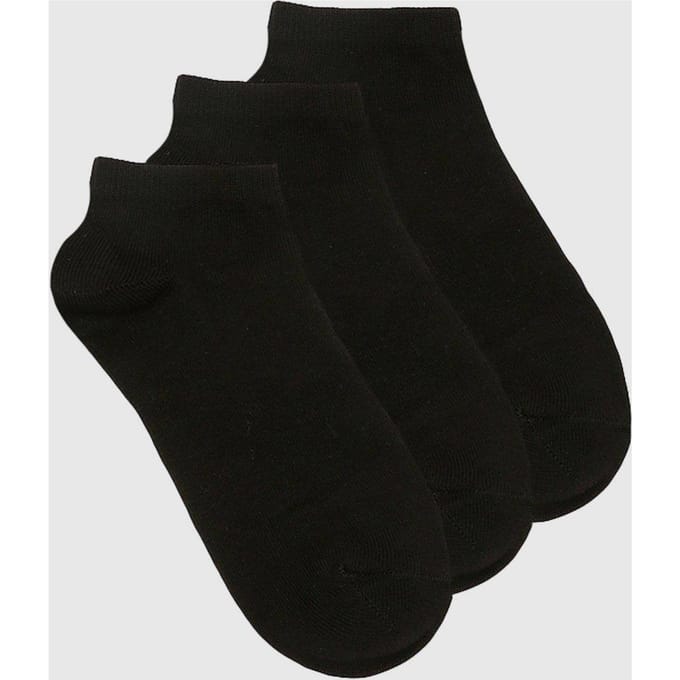 boohoo Dames Trainer Sokken 3-pack | Black