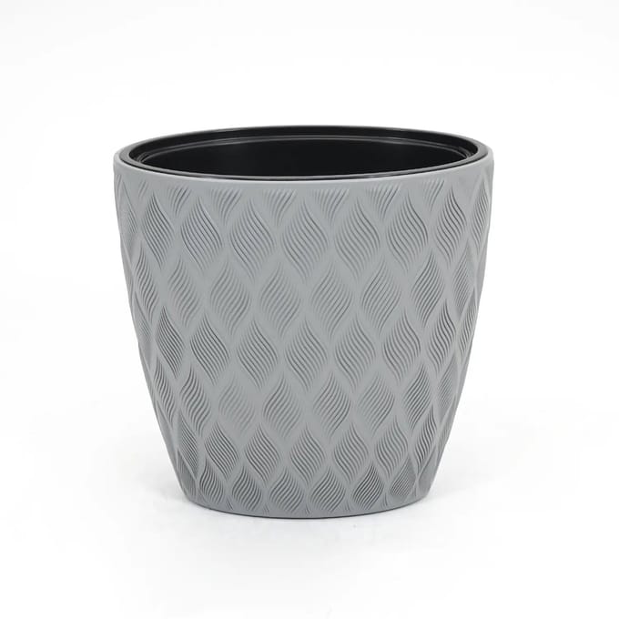 Vita bloempot Flow ellipse 60 grijs