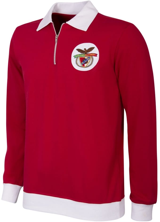 COPA - SL Benfica 1962/63 Retro Voetbalshirt - Heren - Rood - XS