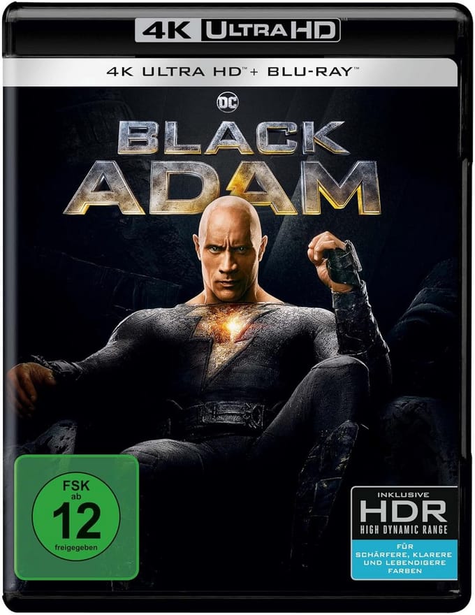 Black Adam 4K Ultra HD + Blu-ray