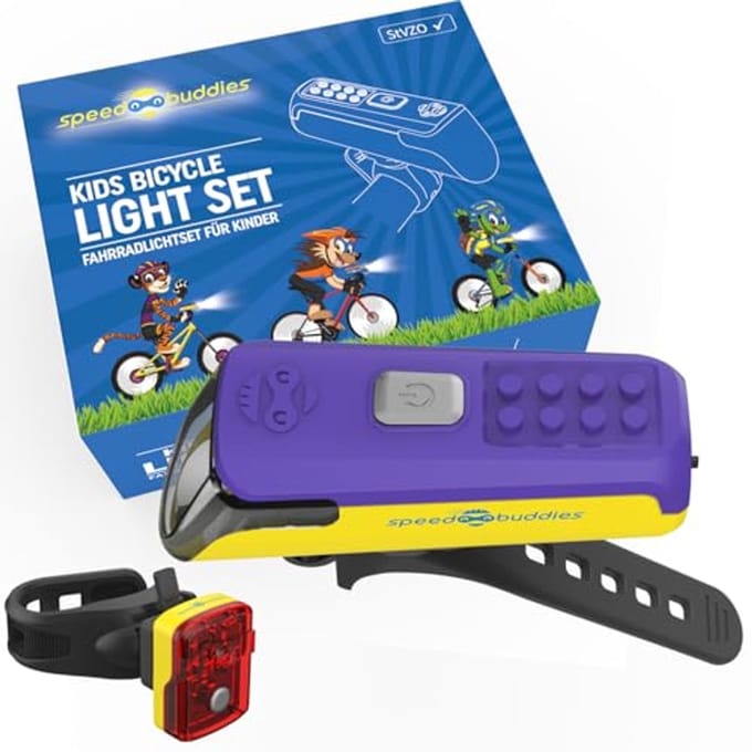 Fietslamp voor Kinderfiets - StVZO-Goedgekeurd LED-licht met USB-C