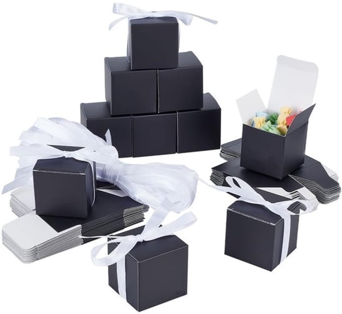 Allecto - Kraftpapieren Dozen - Geschenken - voor Bruiloft - 50 Stuks