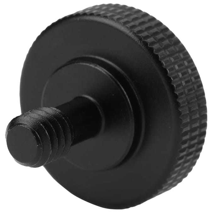 Camera Snelkoppeling 14 Inch Duimschroef L Beugel Schroefmontage Adapter 14 Inch Draad black