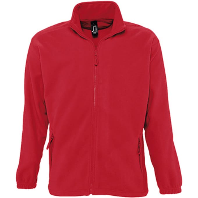 Fleece Jack Sols NORTH POLAR HERENJACK MET RITS