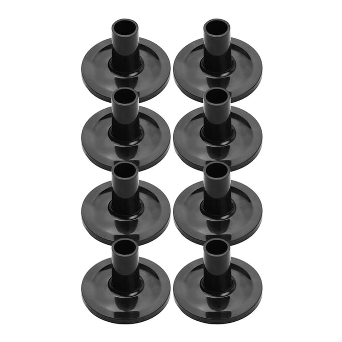 Drumbekkenhoezenset Drumaccessoire Vervanging Instrumentaccessoire Vervanging 8-delig zwart