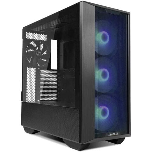 Lian Li Lian Li LANCOOL III Midi-Tower, RGB - schwarz Midi-tower PC-behuizing Zwart