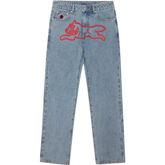 Jeans Icecream Running Dog