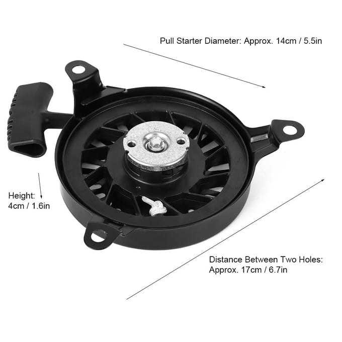 Trekstart Starter Vervanging Gazonmaaier Accessoires 14 165 01 Geschikt voor Kohler XT149 XT173 XT650