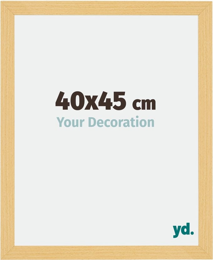 Your Decoration - Fotolijst 40x45 cm - MDF - Beuken Decor - Mura