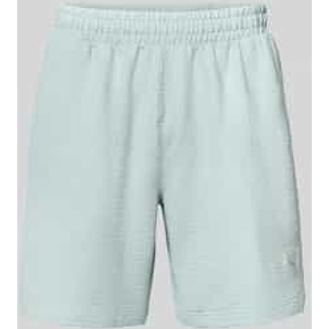Short met logo-stitching
