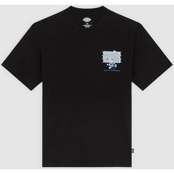 Dickies T-shirt - LYNNDYL TEE - S tot L - voor Mannen - zwart