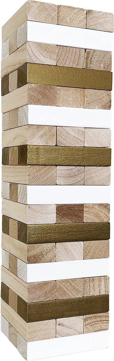 Sunnylife - Giant Jumbling Tower - Hout - Bruin