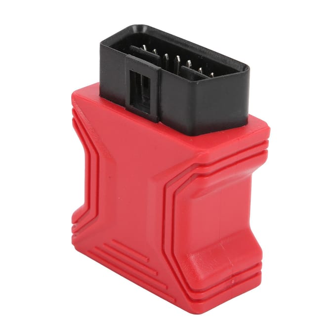 Auto Diagnose Connector 16?Pin voor X100 Pro  X200  X300  X300 Plus  X400A OBD2 red